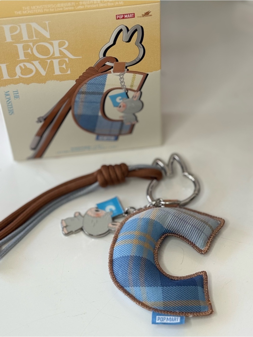 The Monster Pin for Love Keychain Letter C. New and confirmed! - Picture 4 of 9